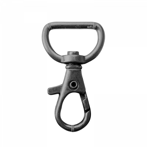 Musketonhaak 32mm Nikkel