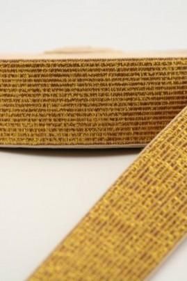 Taille elastiek 30mm goud