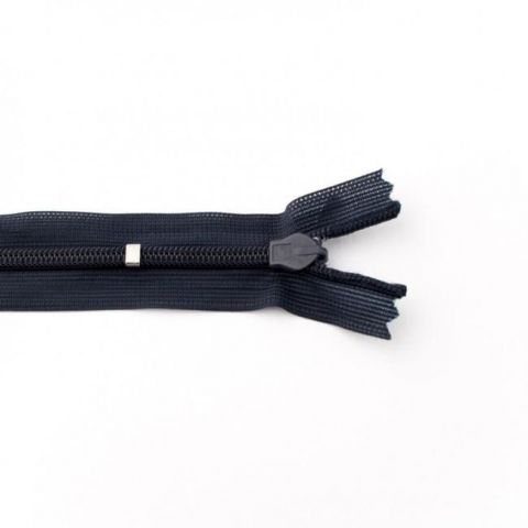 Blinde Rits Verstelbaar (60 cm) Donker Blauw