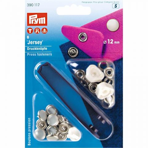 Drukknoop Parelmoer 12mm - Prym