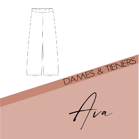 Patroon Ava Broek Dames/Tieners - Bel'etoile