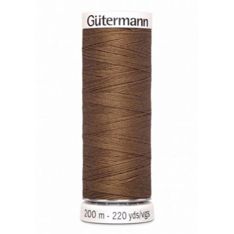 Naaigaren 200m Bruin 124 - Gütermann