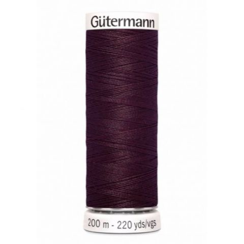 Naaigaren 200m Aubergine 130 - Gütermann