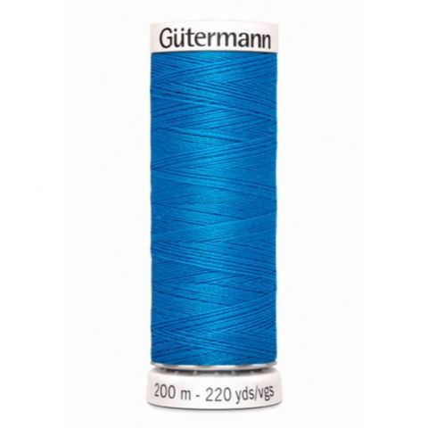 Naaigaren 200m Blauw 386 - Gütermann