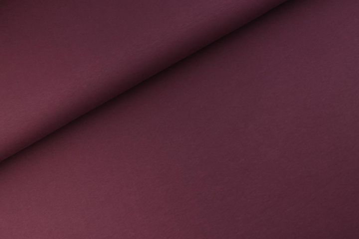 Katoen Tricot Aubergine