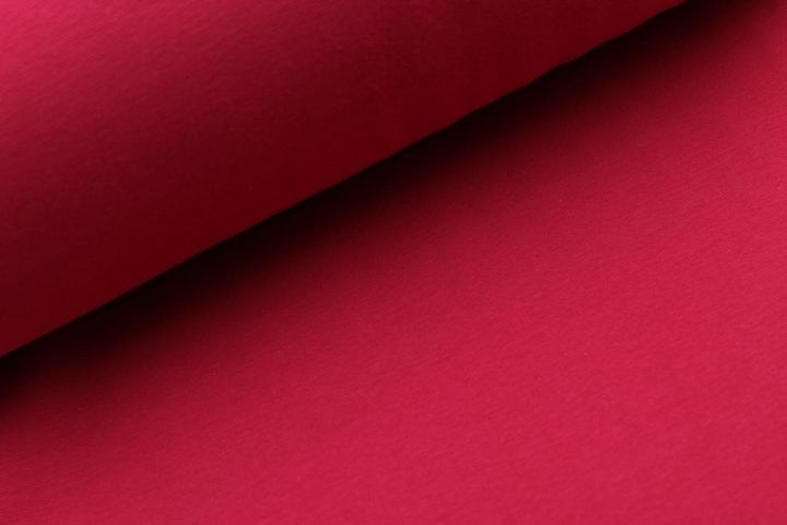 Fijne boordstof - Donker Fuchsia