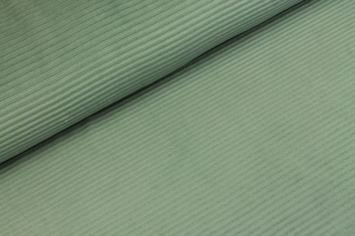 Rib Tricot Grof Oud Groen