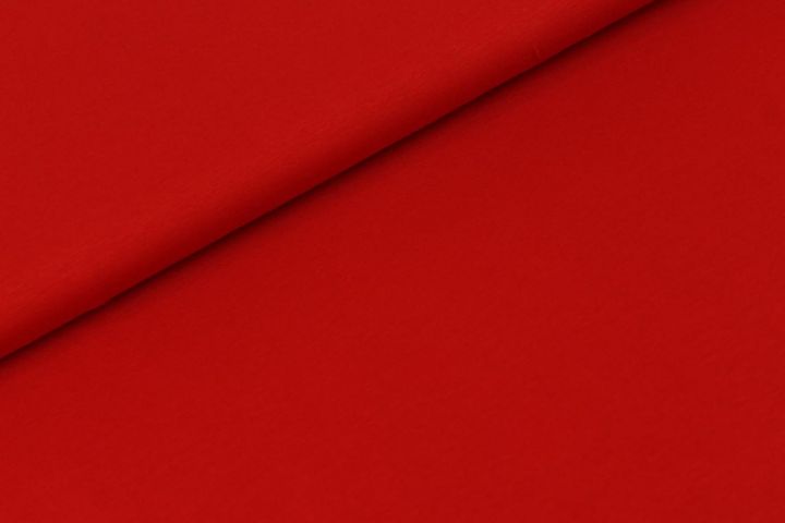 Katoen Tricot Rood