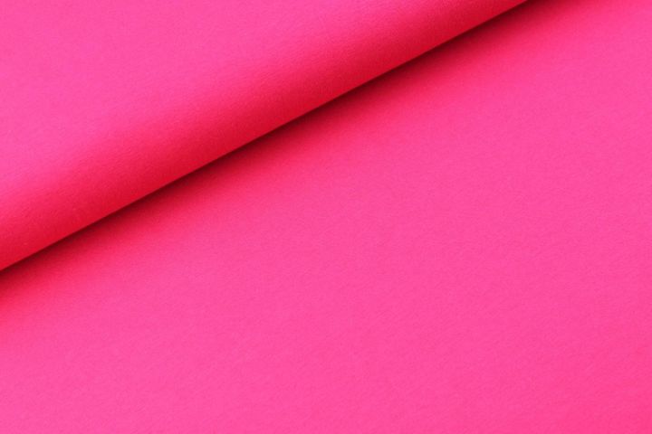 Katoen Tricot Donker Fuchsia
