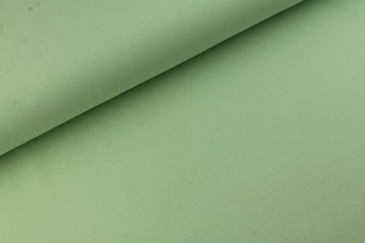 Katoen Tricot Pastelgroen 