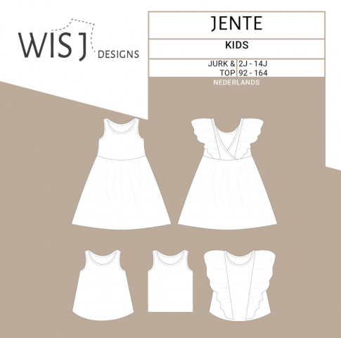 Patroon Jente Jurk - Wisj