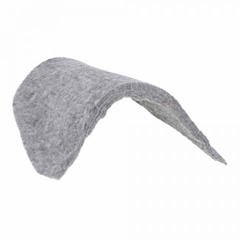 Mantel Schoudervulling Set Vilt Grijs