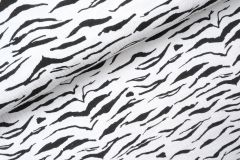 Zebra Double Gauze Wit
